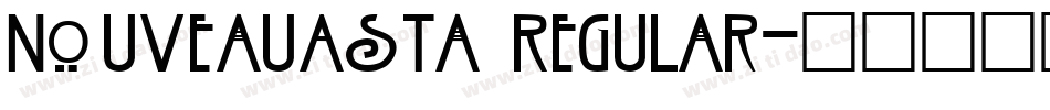 NouveauAsta Regular字体转换